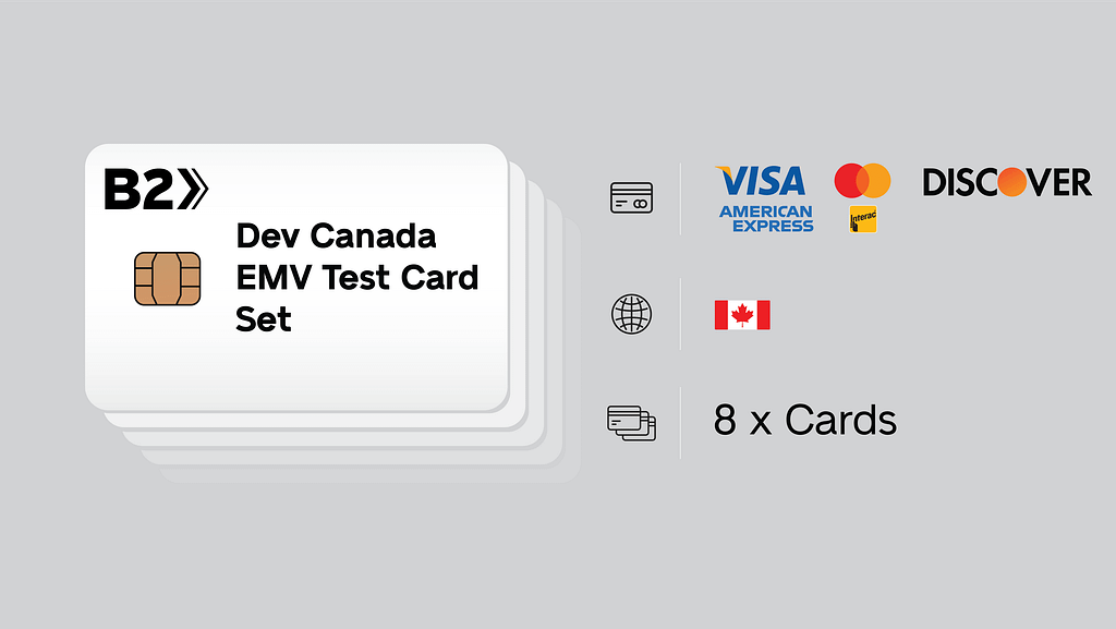 DEV Canada EMV Test Card Set