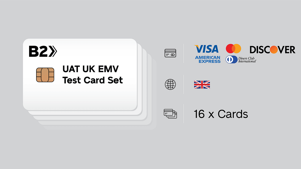 UAT UK EMV Test Card Set